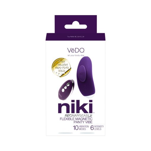 Vedo Niki Rechargeable Panty Vibe Deep Purple - Image 6
