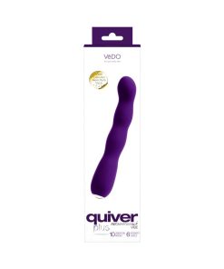 Vedo Quiver Plus Rechargeable Vibe Deep Purple