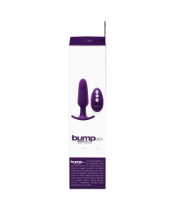 Bump Plus Rechargeable Remote Control Anal Vibe Purple