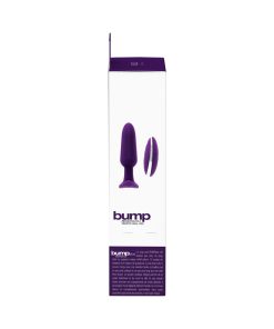 Bump Plus Rechargeable Remote Control Anal Vibe Purple