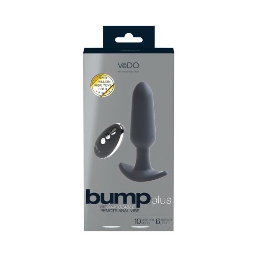 Bump Plus Rechargeable Remote Control Anal Vibe Black - Image 5