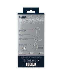 Bump Plus Rechargeable Remote Control Anal Vibe Black