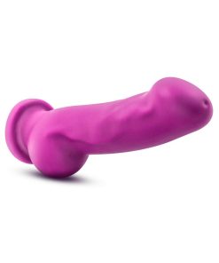 Avant D7 Ergo 7.5 In. Dual Density Silicone Dildo Violet