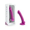 Avant D9 Ergo Mini 7 In. Dual Density Silicone Dildo Violet