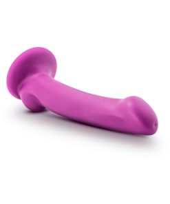 Avant D9 Ergo Mini 7 In. Dual Density Silicone Dildo Violet