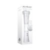 Zero Tolerance Sucking Good Rechargeable Vibrating Vacuum Pump Stroker Clear/White
