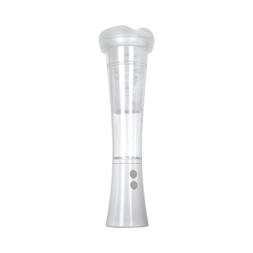 Zero Tolerance Sucking Good Rechargeable Vibrating Vacuum Pump Stroker Clear/White - Image 2