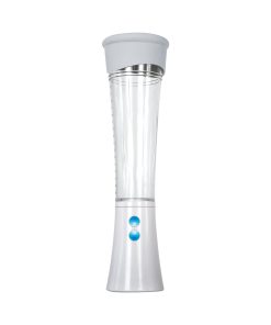 Zero Tolerance Sucking Good Rechargeable Vibrating Vacuum Pump Stroker Clear/White