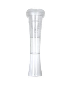 Zero Tolerance Sucking Good Rechargeable Vibrating Vacuum Pump Stroker Clear/White
