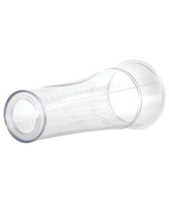 Zero Tolerance Sucking Good Rechargeable Vibrating Vacuum Pump Stroker Clear/White