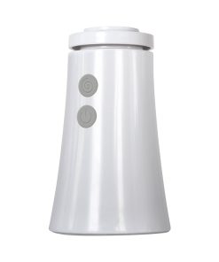 Zero Tolerance Sucking Good Rechargeable Vibrating Vacuum Pump Stroker Clear/White