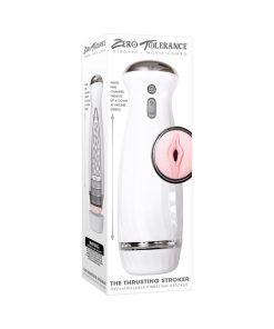 Zero Tolerance Rechargeable Thrusting Stroker With Movie Download White