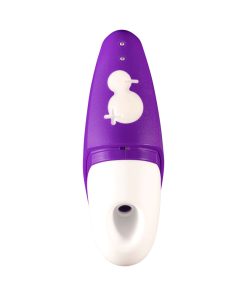 Romp Free Rechargeable Silicone Pleasure Air Clitoral Vibrator Purple