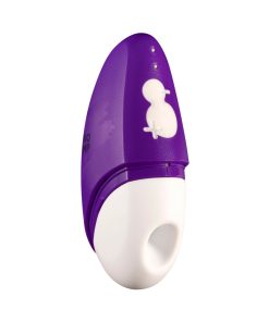 Romp Free Rechargeable Silicone Pleasure Air Clitoral Vibrator Purple