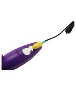 Romp Free Rechargeable Silicone Pleasure Air Clitoral Vibrator Purple