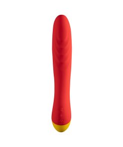 Romp Hype Rechargeable Silicone G-Spot Vibrator Red