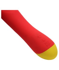 Romp Hype Rechargeable Silicone G-Spot Vibrator Red