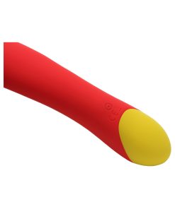 Romp Hype Rechargeable Silicone G-Spot Vibrator Red