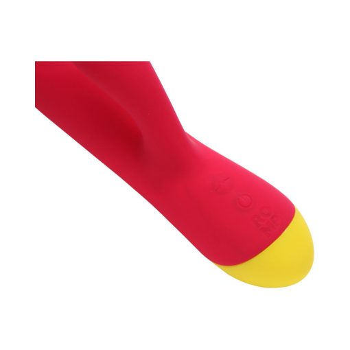 Romp Jazz Rechargeable Silicone Rabbit Vibrator Berry - Image 5