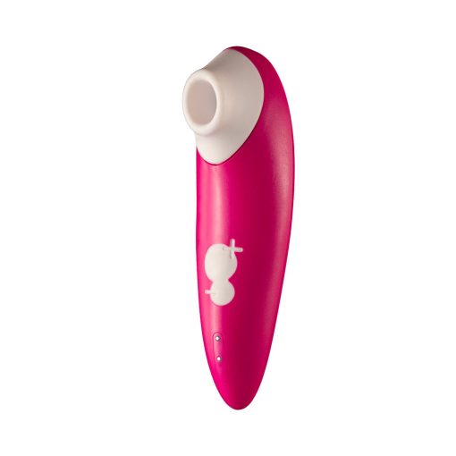 Romp Shine Rechargeable Silicone Pleasure Air Clitoral Vibrator Pink - Image 2