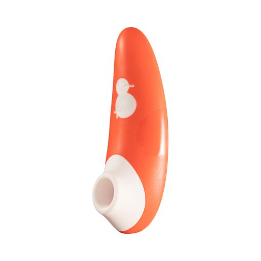 Romp Switch Silicone Pleasure Air Clitoral Vibrator Orange - Image 5