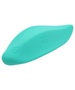 Romp Wave Rechargeable Silicone Lay-On Vibrator Mint