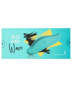 Romp Wave Rechargeable Silicone Lay-On Vibrator Mint