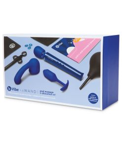 B-Vibe Anal Massage & Education Set Blue