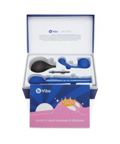 B-Vibe Anal Massage & Education Set Blue