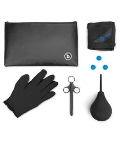 B-Vibe Anal Massage & Education Set Blue