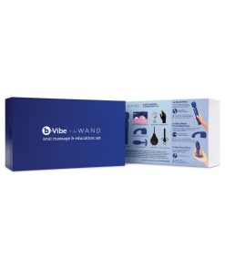 B-Vibe Anal Massage & Education Set Blue