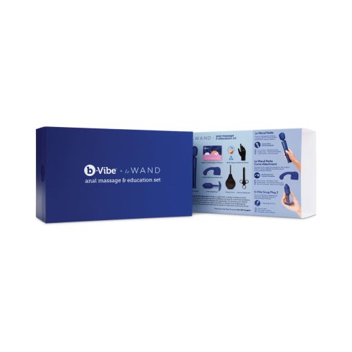 B-Vibe Anal Massage & Education Set Blue - Image 9