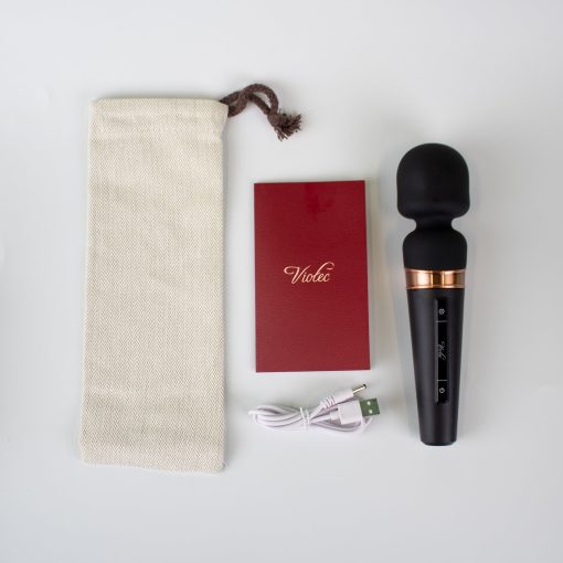 Titan Touch Panel Wand Massager Black - Image 2