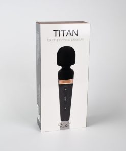 Titan Touch Panel Wand Massager Black