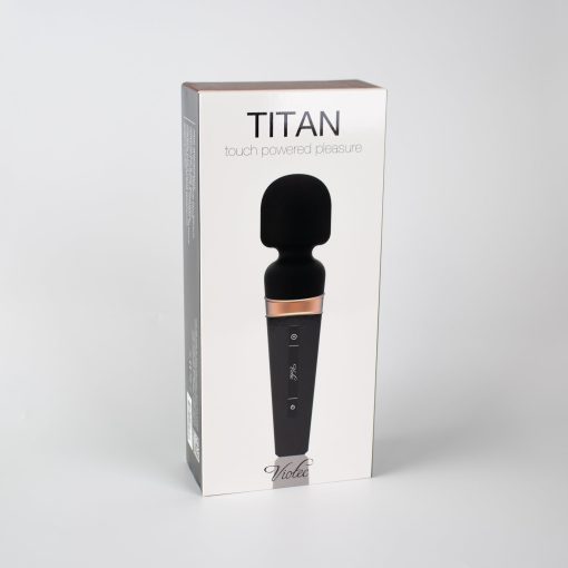 Titan Touch Panel Wand Massager Black - Image 3