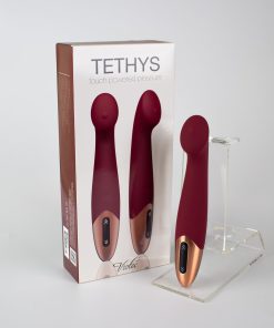 Tethys Touch Panel G-Spot Vibrator Wine Red