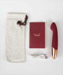 Tethys Touch Panel G-Spot Vibrator Wine Red