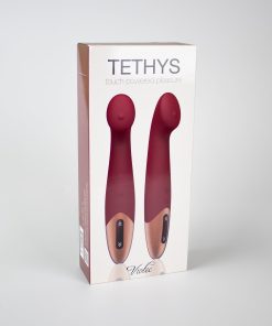 Tethys Touch Panel G-Spot Vibrator Wine Red