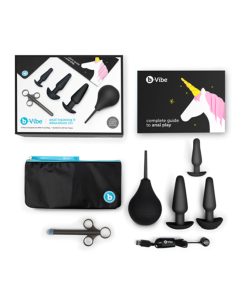 B-Vibe 7-Piece Anal Training & Education Set Black