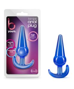 B Yours Anal Plug Large Blue