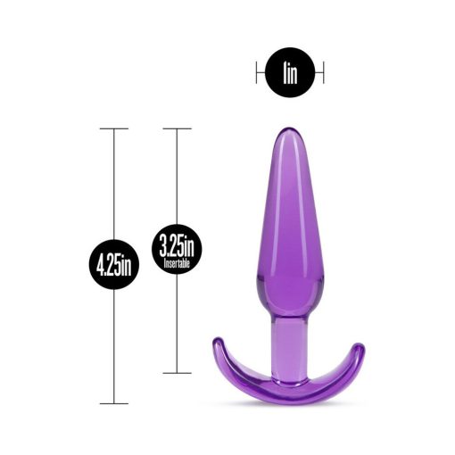 B Yours Slim Anal Plug Purple - Image 6