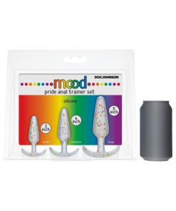 Mood Pride Anal Plug Training Set 3-Piece