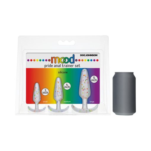 Mood Pride Anal Plug Training Set 3-Piece - Image 3