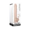 Evolved Real Supple Poseable 9.5 In. Realistic Dildo With Balls Beige
