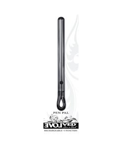 Evolved Pen Pal Rechargeable Metal Pen Vibrator Chrome