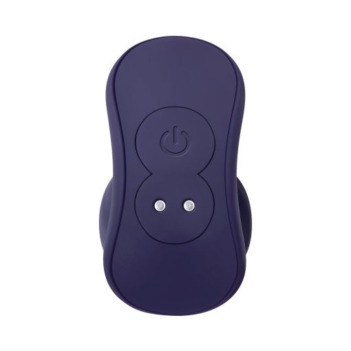 Zero Tolerance Wicked Twister Textured Vibrating Silicone Anal Plug Purple - Image 6