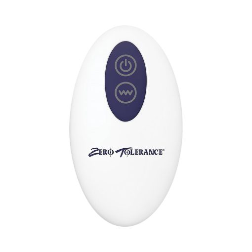 Zero Tolerance Wicked Twister Textured Vibrating Silicone Anal Plug Purple - Image 7