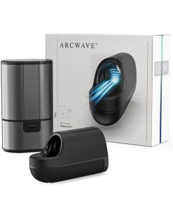 Arcwave Ion Rechargeable Stroker With Pleasure Air Black