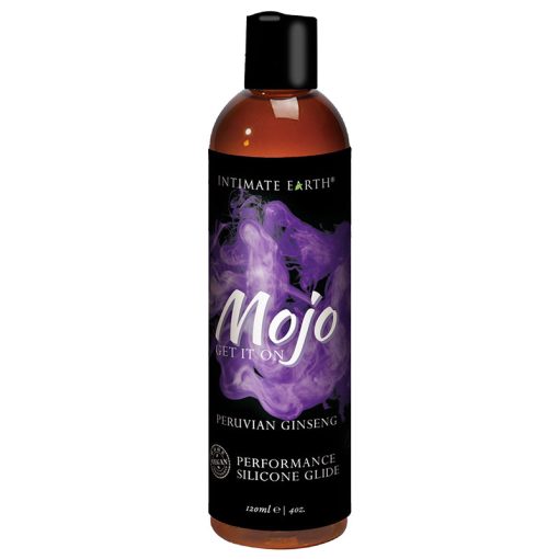 Intimate Earth Mojo Peruvian Ginseng Silicone Glide 4 Oz.