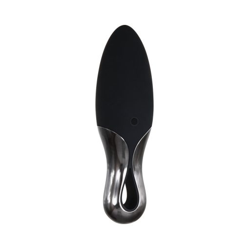 Evolved Teardrop Rechargeable Silicone Mini Vibrator Black - Image 2